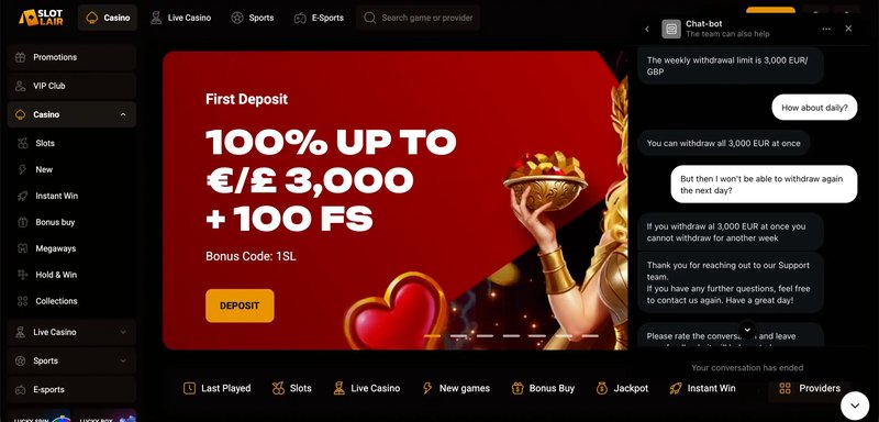Learn about slotlair live casino Learn about slotlair live casino