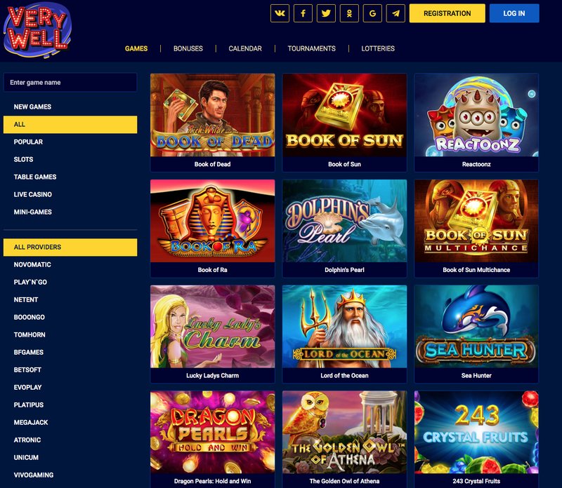 Discover the World of Online Casino Games at Verywell Casino UK - overview